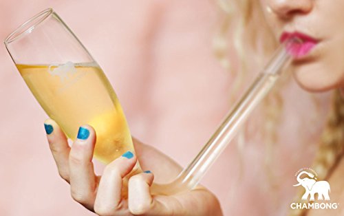 Chambong – Glassware for rapid Champagne consumption