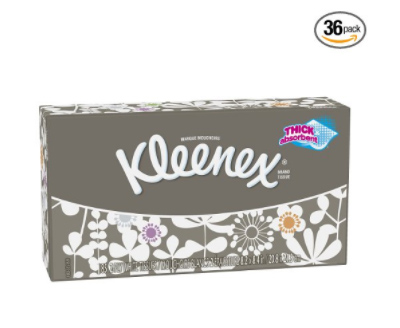 Kleenex Everyday Facial Tissues, 85 ct, (Pack of 36)