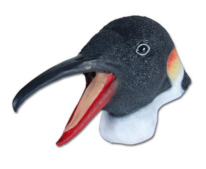 Penguin Rubber Overhead Mask